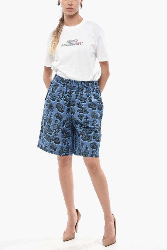  스텔라 맥카트니 숏팬츠 600473SPN124001 Blue - STELLA MCCARTNEY