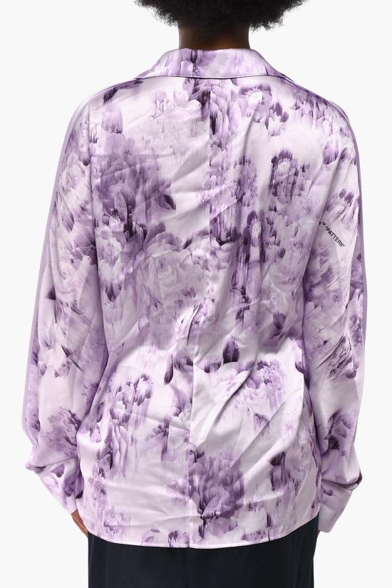  오프화이트 셔츠 OWGA099F22FAB0033535 Violet - OFF WHITE