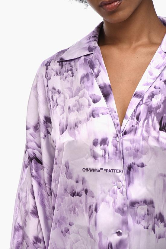  오프화이트 셔츠 OWGA099F22FAB0033535 Violet - OFF WHITE