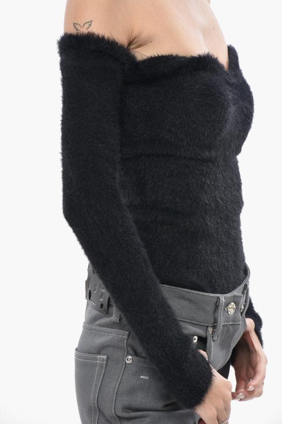  오프화이트 스웨터 OWHA090F22KNI0011000 Black - OFF WHITE