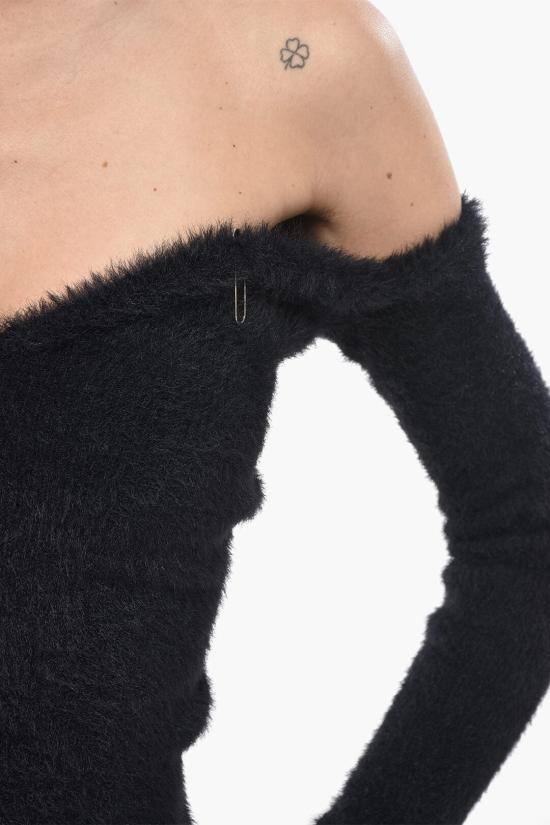  오프화이트 스웨터 OWHA090F22KNI0011000 Black - OFF WHITE
