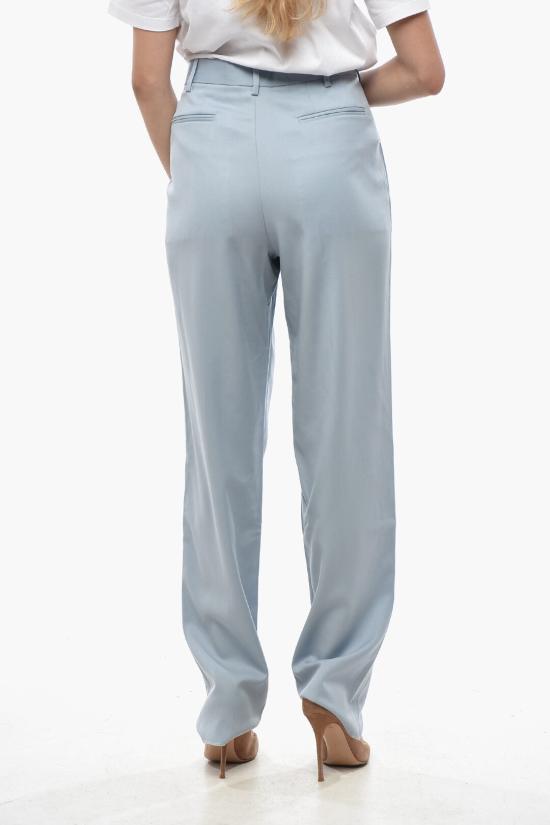  스텔라 맥카트니 스트레이트 팬츠 583642SPA034701 Light blue - STELLA MCCARTNEY