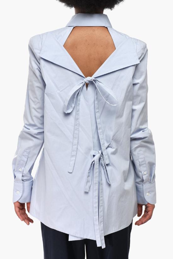  오프화이트 셔츠 OWGA094S21FAB0014000 Light blue - OFF WHITE
