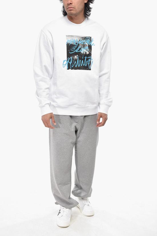  오프화이트 긴팔 티셔츠 OMBA057F22FLE0080110 White - OFF WHITE