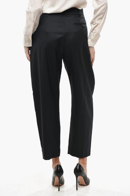  스텔라 맥카트니 스트레이트 팬츠 591964SUU091000 Black - STELLA MCCARTNEY