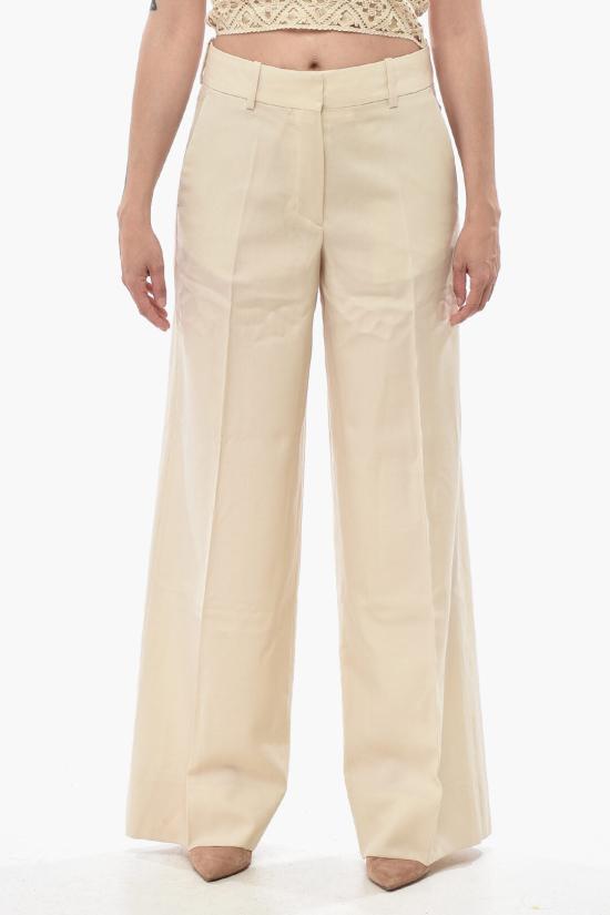  오프화이트 스트레이트 팬츠 OWCA174S23FAB0031737 Beige