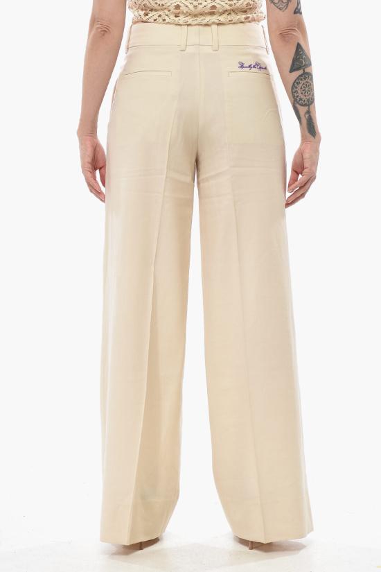  오프화이트 스트레이트 팬츠 OWCA174S23FAB0031737 Beige - OFF WHITE