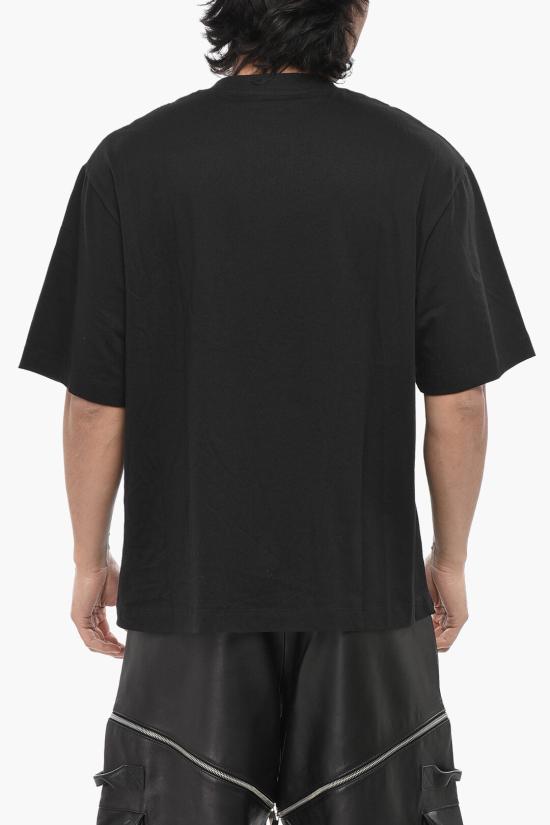  오프화이트 반팔 티셔츠 OMAA120S23JER0201001 Black - OFF WHITE