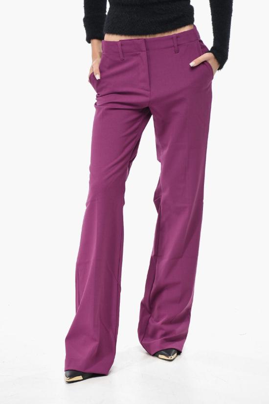  오프화이트 스트레이트 팬츠 OWCA161F22FAB0023200 Violet