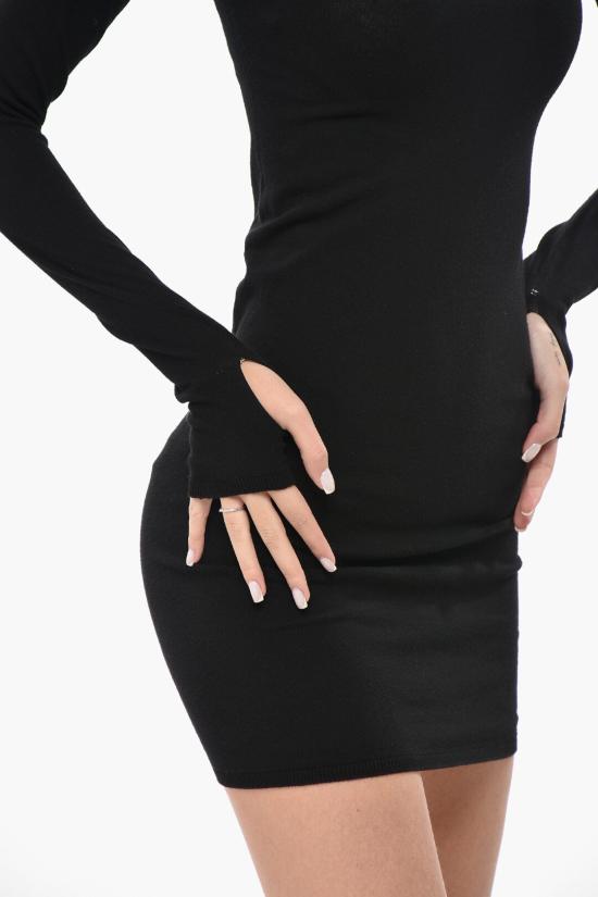  오프화이트 숏 원피스 OWHI096C99KNI0011001 Black - OFF WHITE