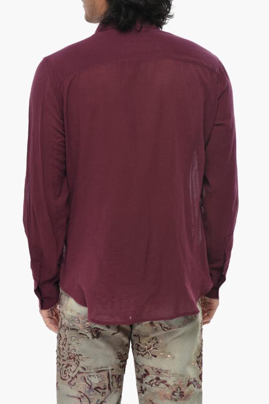  오프화이트 긴팔 셔츠 OMGE024F23FAB0032828 - OFF WHITE