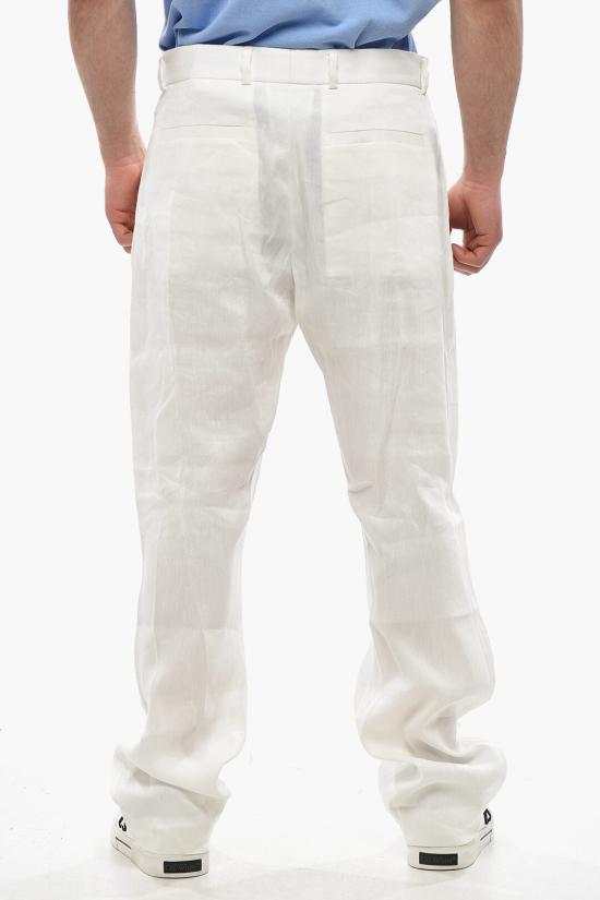 오프화이트 치노 팬츠 OMCG033G23FAB0010400 White - OFF WHITE