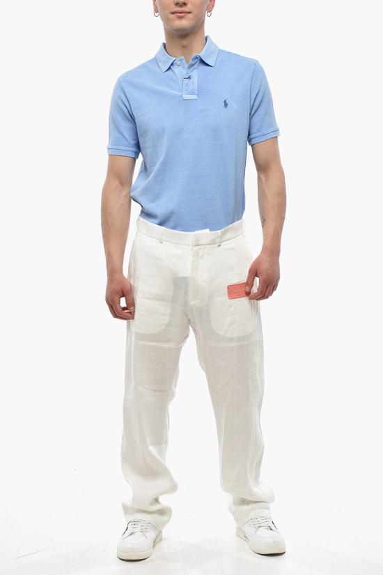  오프화이트 치노 팬츠 OMCG033G23FAB0010400 White - OFF WHITE