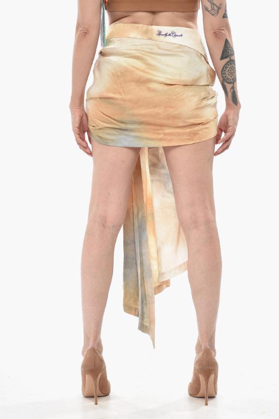  오프화이트 숏 스커트 OWCU002S23FAB0026237 Beige - OFF WHITE