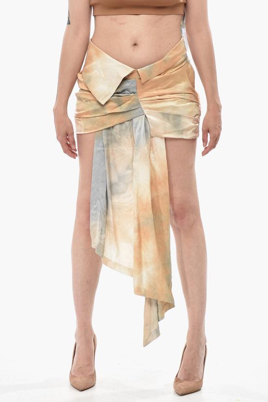  오프화이트 숏 스커트 OWCU002S23FAB0026237 Beige