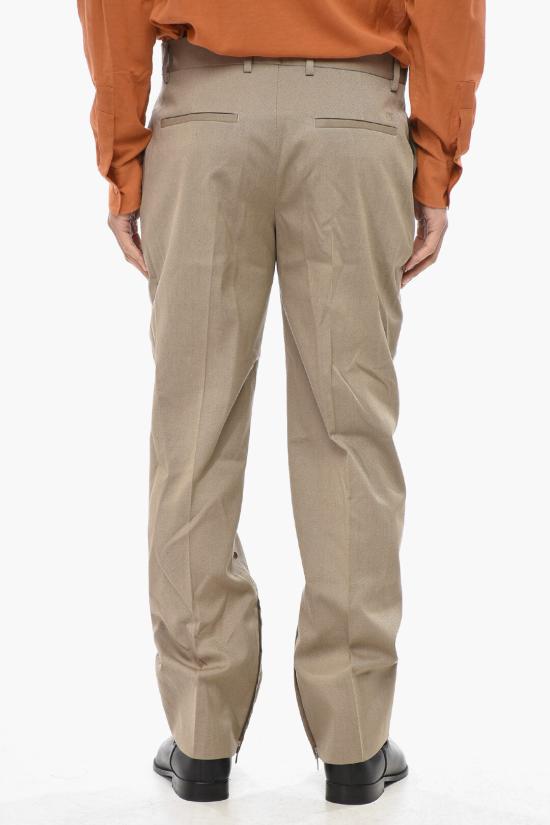  오프화이트 스트레이트 팬츠 OMCA248F23FAB0036161 Beige - OFF WHITE