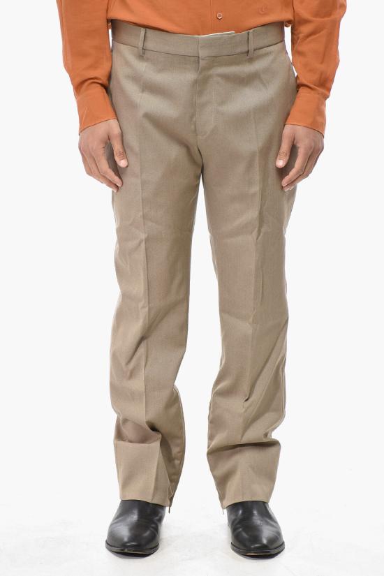  오프화이트 스트레이트 팬츠 OMCA248F23FAB0036161 Beige