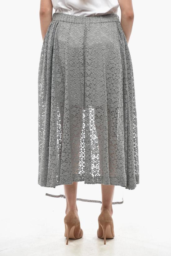  스텔라 맥카트니 롱 스커트 544635SJA351444 Gray - STELLA MCCARTNEY