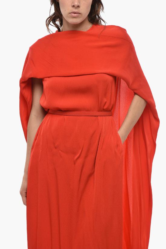  스텔라 맥카트니 롱 원피스 498233SJA066501 Orange - STELLA MCCARTNEY