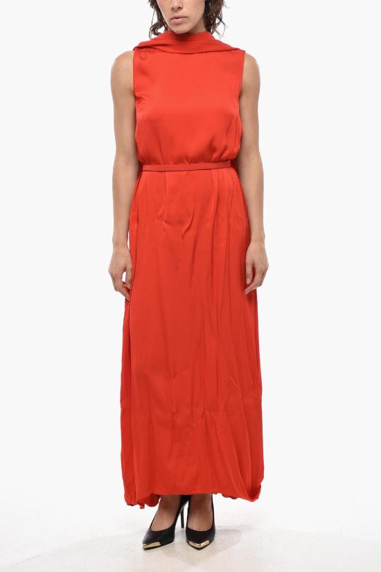  스텔라 맥카트니 롱 원피스 498233SJA066501 Orange - STELLA MCCARTNEY