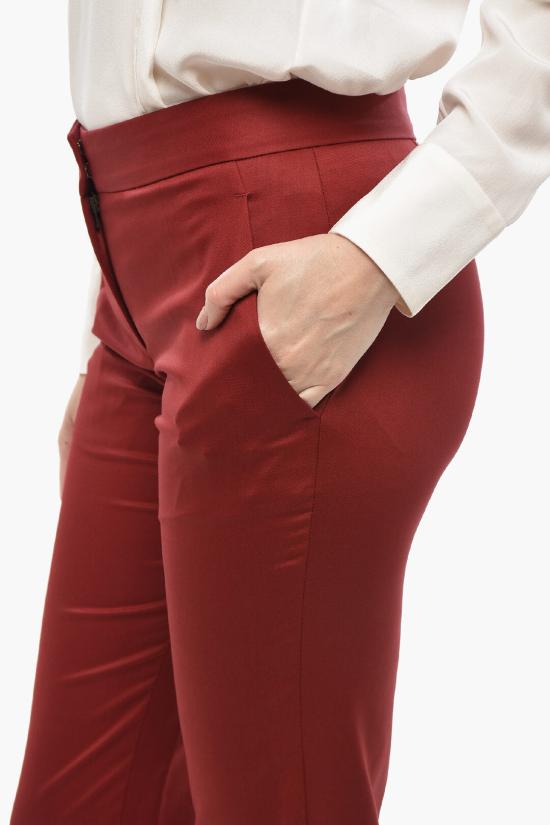  스텔라 맥카트니 스트레이트 팬츠 531844SY7046510 Red - STELLA MCCARTNEY