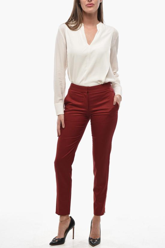  스텔라 맥카트니 스트레이트 팬츠 531844SY7046510 Red - STELLA MCCARTNEY