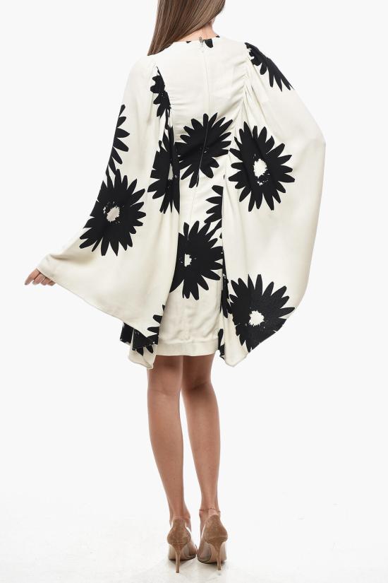  스텔라 맥카트니 미디 원피스 602873SRA219200 Black White - STELLA MCCARTNEY
