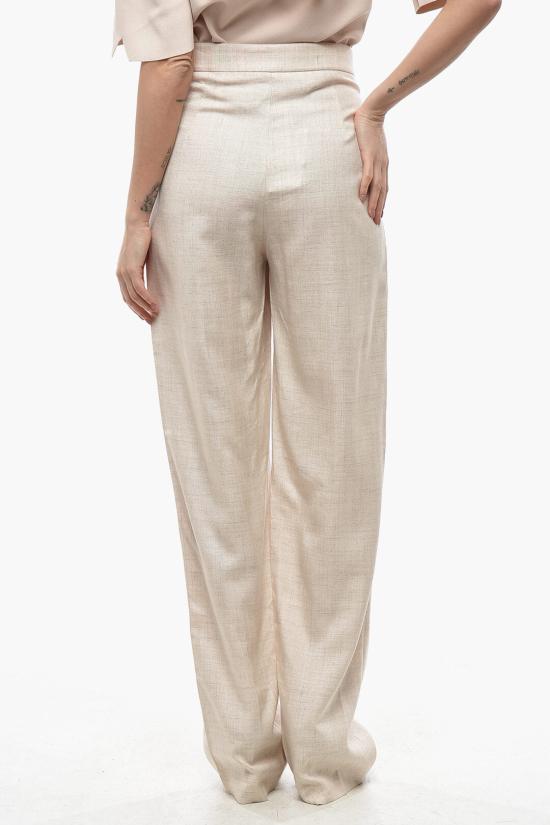  스텔라 맥카트니 스트레이트 팬츠 565361SMB619711 Beige - STELLA MCCARTNEY