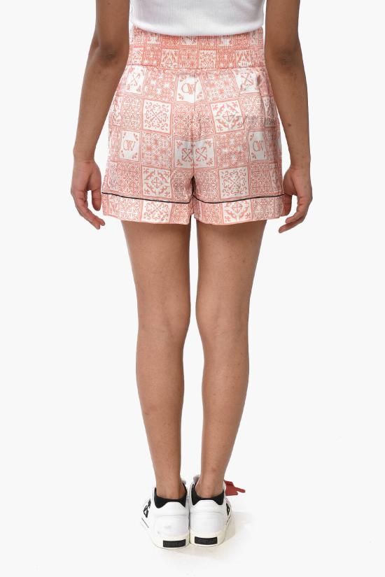  오프화이트 숏팬츠 OWCB051G23FAB0013301 Pink - OFF WHITE
