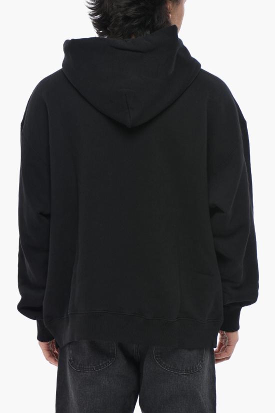  오프화이트 후드 티셔츠 OMBB085F23FLE0271070 Black - OFF WHITE