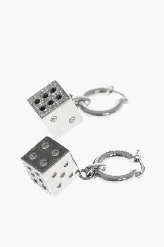  오프화이트 이어링 OMOD11AW24MET0017200 Silver - OFF WHITE