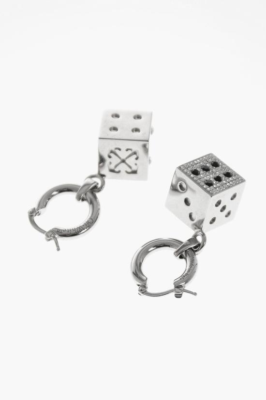  오프화이트 이어링 OMOD11AW24MET0017200 Silver - OFF WHITE