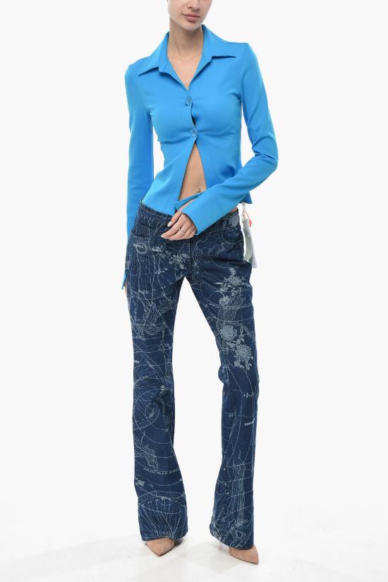  오프화이트 셔츠 OWGE003S23JER0014900 Light blue - OFF WHITE