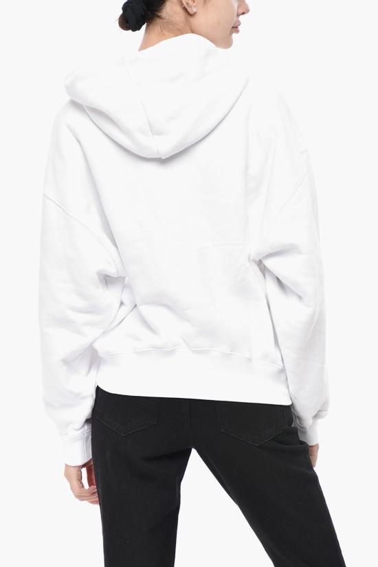  오프화이트 후드 티셔츠 OWBB058F23JER0100110 White - OFF WHITE