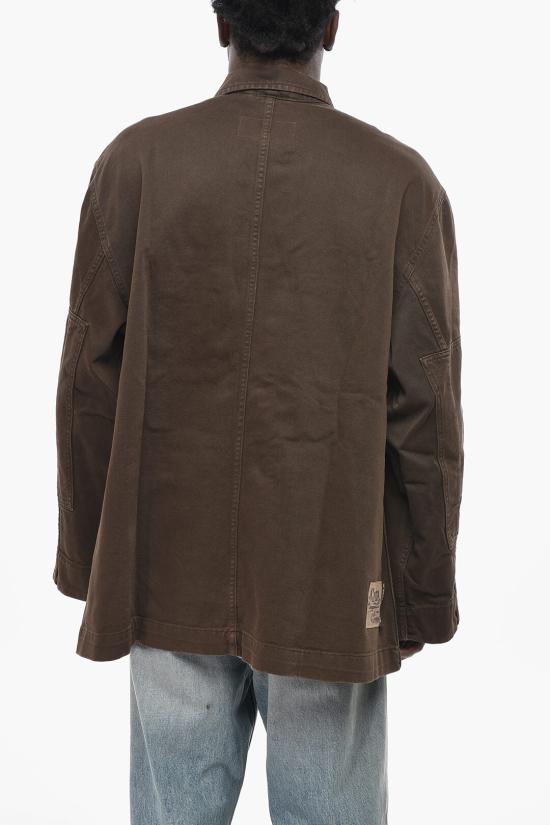  쿨투라 긴팔 셔츠 A076BROWN - CULTURA