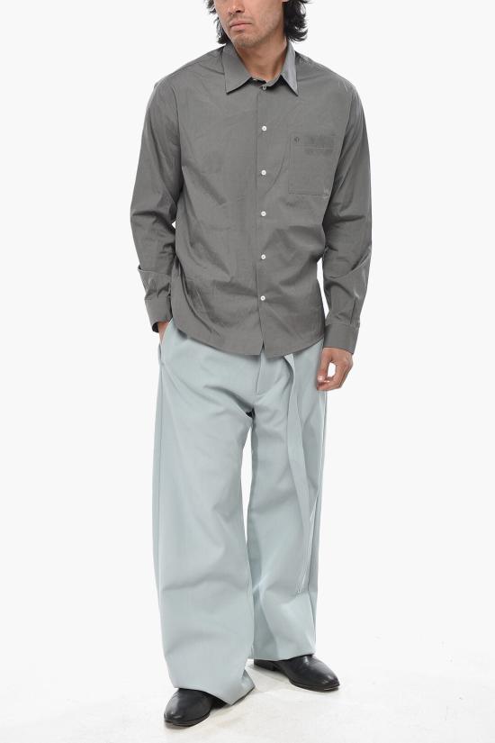  오프화이트 긴팔 셔츠 OMGA198F21FAB0010909 Gray - OFF WHITE