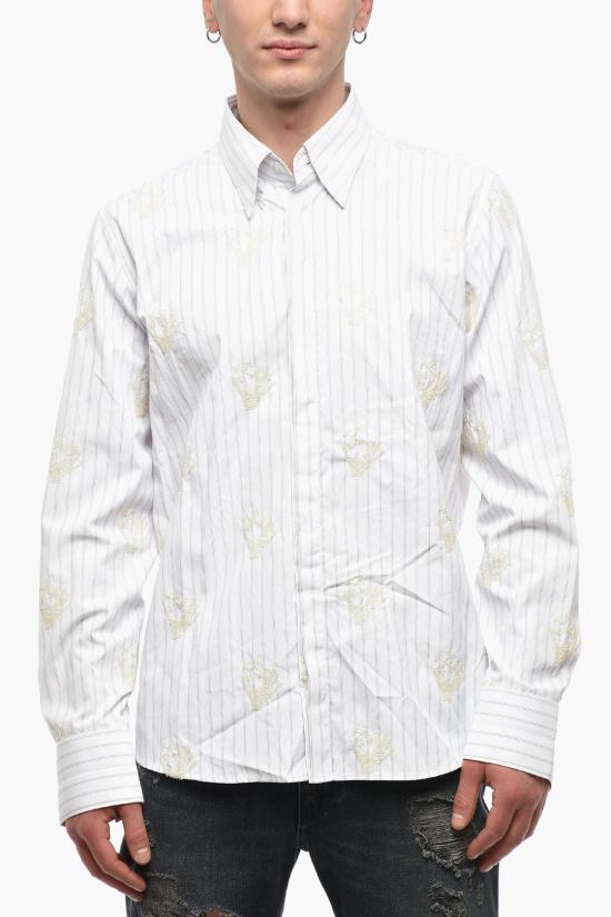  오프화이트 긴팔 셔츠 OMGA152R21FAB0030172 White