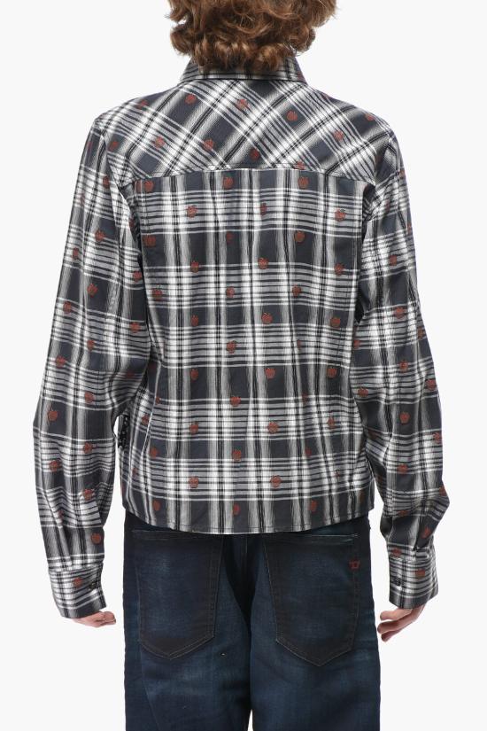  오프화이트 긴팔 셔츠 OMGA172S21FAB0011025 Blue - OFF WHITE
