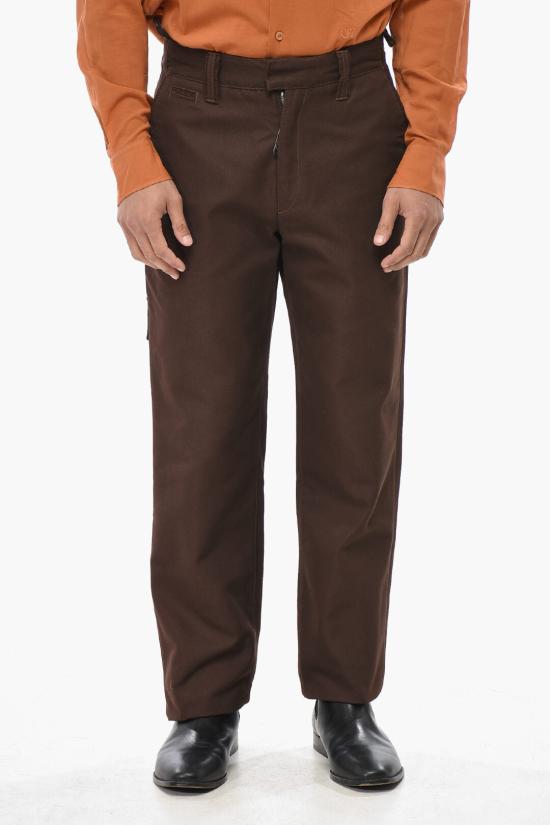  오프화이트 치노 팬츠 OMCG023F20FAB0016000 Brown