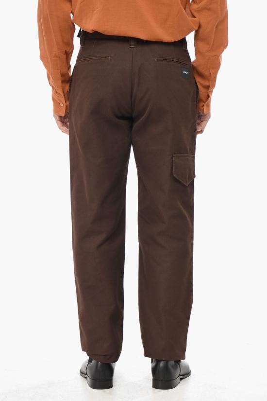  오프화이트 치노 팬츠 OMCG023F20FAB0016000 Brown - OFF WHITE