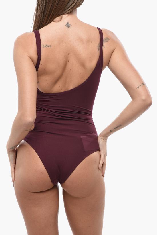  오프화이트 원피스 수영복 OWFC014F23JER0012800 Burgundy - OFF WHITE