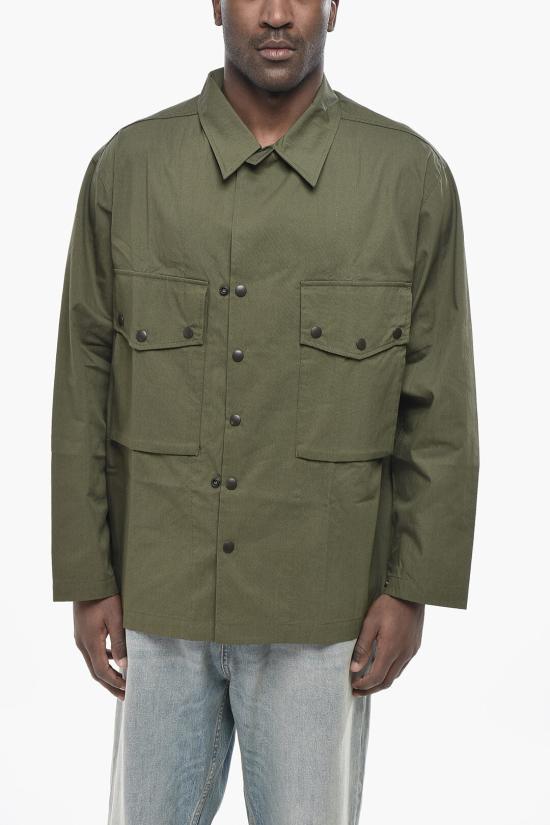  니들스 긴팔 셔츠 OT092A OLIVE Green