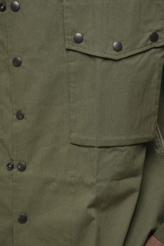  니들스 긴팔 셔츠 OT092A OLIVE Green - NEEDLES