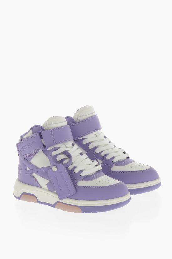 오프화이트 스니커즈 OWIA275S23LEA0013701 Bianco Viola