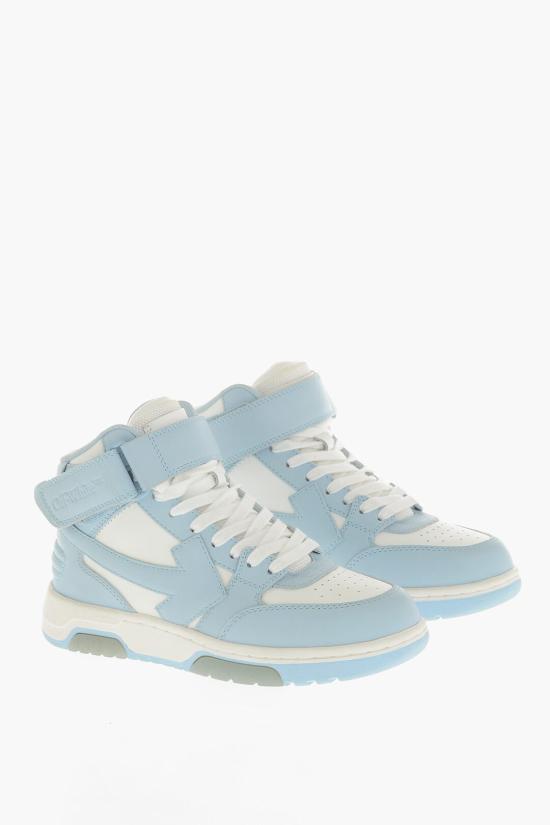  오프화이트 스니커즈 OWIA275C99LEA0014001 Azzurro Bianco