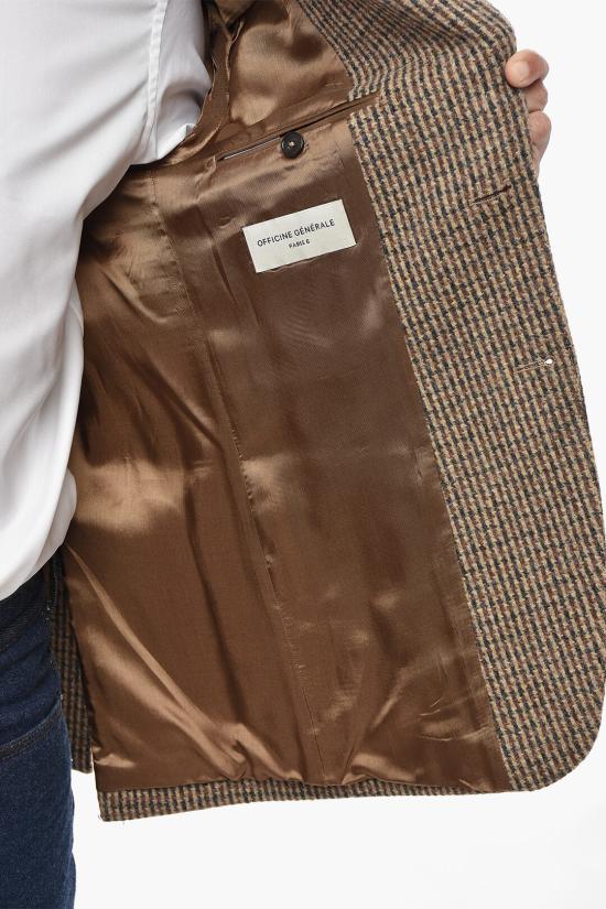  오피신 제네랄 수트 자켓 W24MTLG410 SEPIA Brown - OFFICINE GENERALE