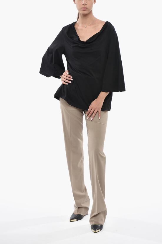  바이말렌비거 긴팔 티셔츠 102155050 Black - BY MALENE BIRGER