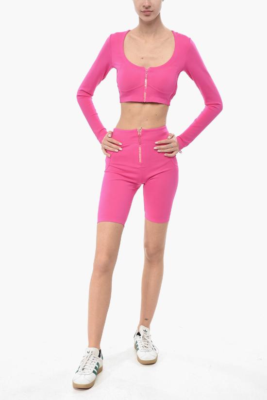  오프화이트 긴팔 티셔츠 OWVO072S23JER0013200 Pink - OFF WHITE