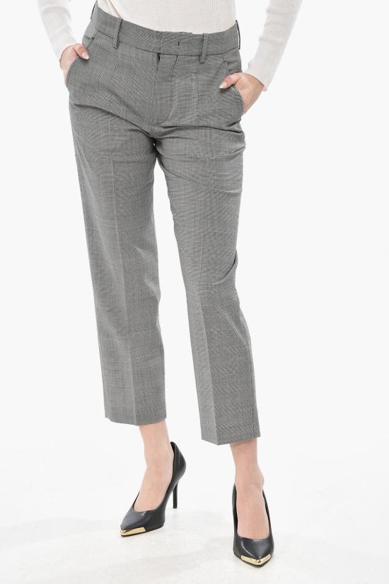  이자벨마랑 스트레이트 팬츠 PA0382FA B1F01I ECRU BLACK Gray