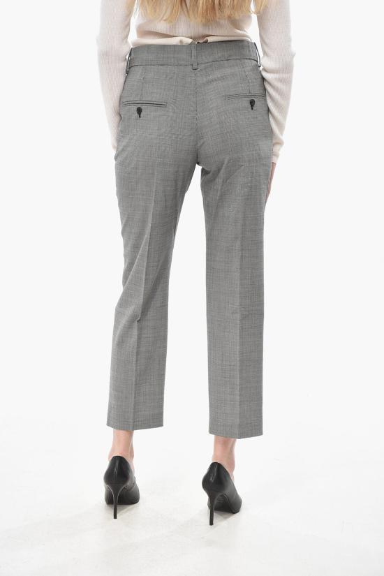  이자벨마랑 스트레이트 팬츠 PA0382FA B1F01I ECRU BLACK Gray - ISABEL MARANT